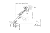 Digitus DA-90426 tv-beslag 88,9 cm (35") Sort