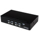 StarTech.com SV431DUSBU KVM Switch Stativ-montering Sort