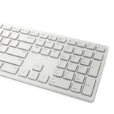 DELL KM5221W-WH tastatur Mus inkluderet Kontor RF trådløst QWERTZ Tysk Hvid