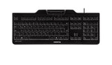 CHERRY KC 1000 SC tastatur Kontor USB AZERTY Fransk Sort