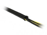 DeLOCK 18902 kabelisolering Flettet muffe Sort 1 stk