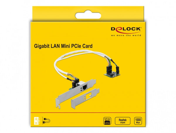 DeLOCK 95265 netværkskort Intern Ethernet 1000 Mbit/s