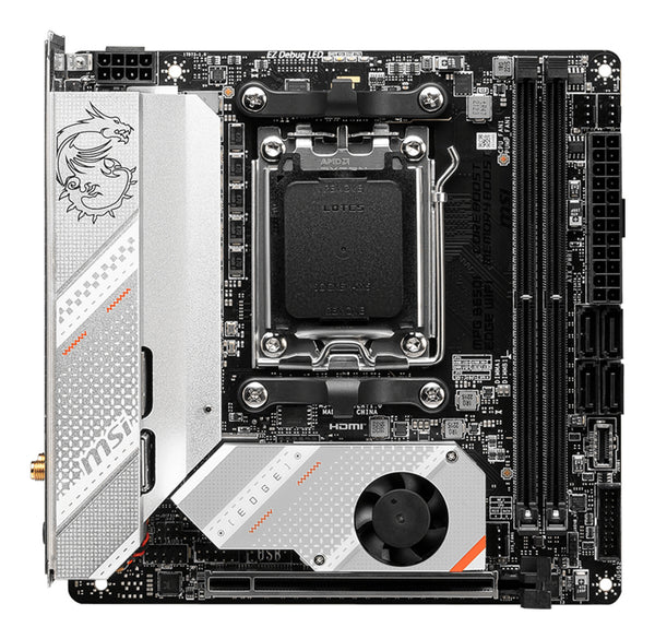 MSI MPG B650I EDGE WIFI bundkort AMD B650 Sokkel AM5 mini ITX