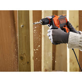Black & Decker BEH710-QS bor 2800 rpm Sort, Orange