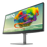 BenQ PD3420Q computerskærm 86,4 cm (34") 3440 x 1440 pixel Quad HD LED Grå