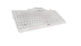 CHERRY KC 1000 SC tastatur Kontor USB QWERTY Nordisk Sort