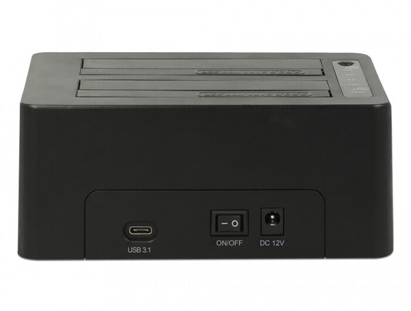 DeLOCK 63957 drev dockingstation USB 3.2 Gen 2 (3.1 Gen 2) Type-C Sort