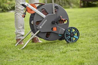 Gardena AquaRoll L Easy kurv hjul Vejledning Sort, Blå, Orange
