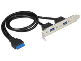 DeLOCK 84836 interface-kort/adapter Intern USB 3.2 Gen 1 (3.1 Gen 1)
