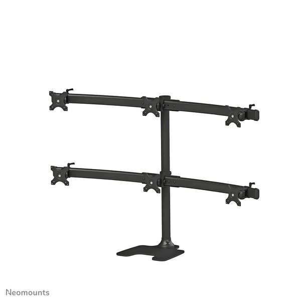 Neomounts FPMA-D700DD6 skærmbeslag og -stativer 68,6 cm (27") Skrivebord Sort
