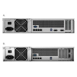 Synology RackStation RS3618xs NAS Stativ (2U) Intel® Xeon® D D-1521 8 GB DDR4 72 TB HDD DiskStation Manager Sort