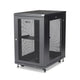 StarTech.com RK1833BKM stativ 18U Fritstående reol Sort
