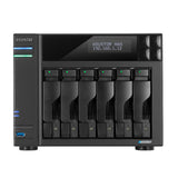 Asustor LOCKERSTOR 6 NAS Desktop Intel® Celeron® N5105 8 GB DDR4 HDD ADM Sort