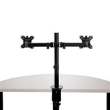 StarTech.com ARMDUAL2 skærmbeslag og -stativer 81,3 cm (32") Skrivebord Sort