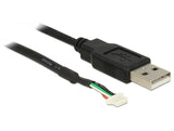 DeLOCK 95986 kabel til kamera 1,5 m Sort