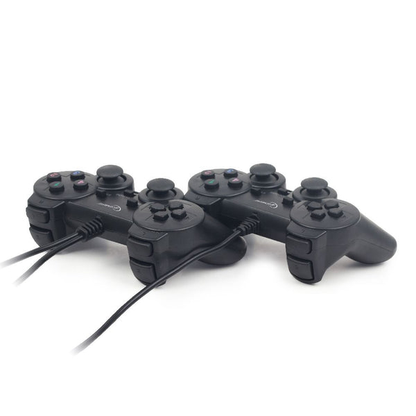 Gembird JPD-UDV2-01 spil-controller Sort USB 2.0 Gamepad Analog/digital PC