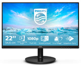 Philips V Line 221V8/00 computerskærm 54,6 cm (21.5") 1920 x 1080 pixel Fuld HD LED Sort