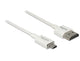 DeLOCK 85149 HDMI-kabel 1 m HDMI Type A (Standard) HDMI Type D (Micro) Hvid