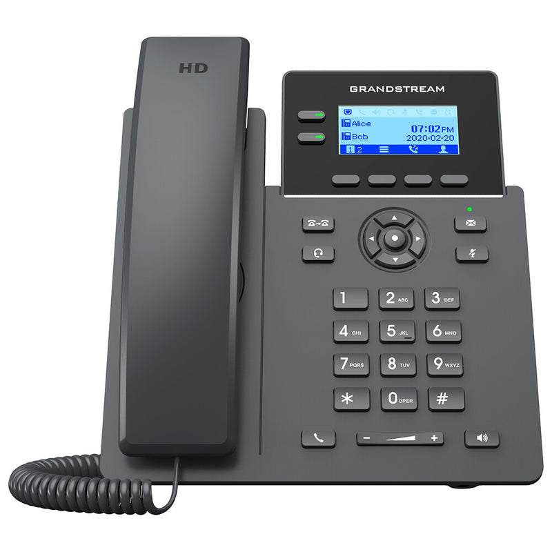 Grandstream Networks GRP2602W IP-telefon Sort LCD Wi-Fi
