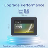 Integral INSSD480GS625V2 intern solid state drev 480 GB 2.5" Serial ATA III TLC