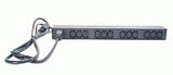 APC Basic Rack PDU strømforsyningsenhed (PDU) 12 AC stikkontakt(er) 0U/1U Sort