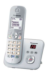 Panasonic KX-TG6823 DECT telefon Nummervisning Sølv, Hvid