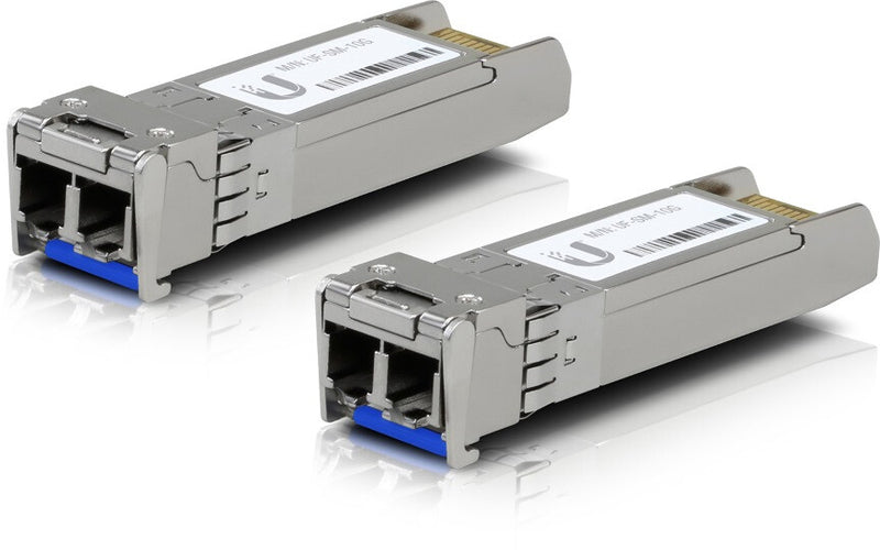 Ubiquiti UACC-OM-SM-10G-D-2 modul til netværksmodtager Fiberoptisk 10000 Mbit/s SFP+ 1310 nm