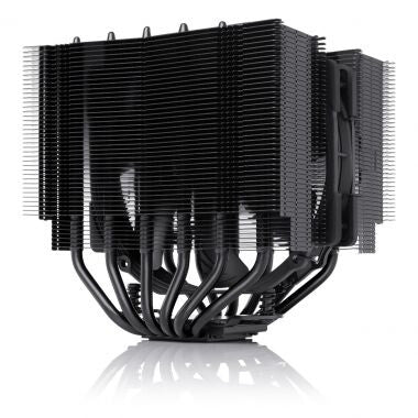 Noctua NH-D15S CH.BK Computerkølesystem Processor Køler 14 cm Sort, Krom