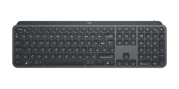 Logitech Master 920-010245 tastatur Kontor Bluetooth AZERTY Fransk Grafit