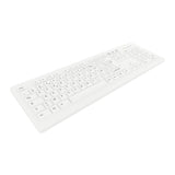 Contour Design Active Key AK-C8100F-FU1-W/FR tastatur Medicinsk RF trådløst AZERTY Fransk Hvid