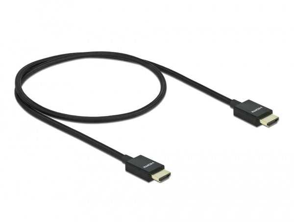 DeLOCK 85383 HDMI-kabel 0,5 m HDMI Type A (Standard) Sort