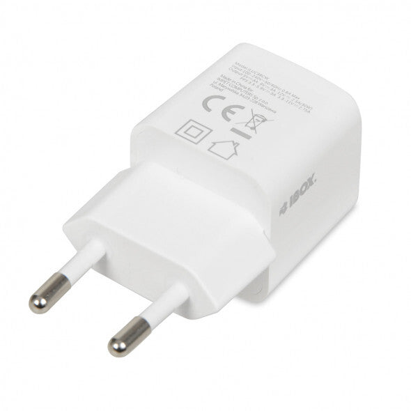 iBox C-38W Universel Hvid USB Hurtig opladning Indendørs