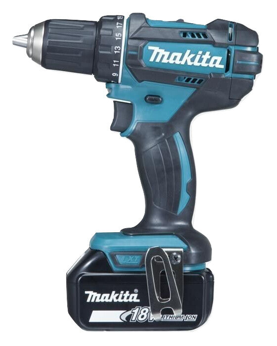 Makita DDF482RFJ bor 1900 rpm 1,5 kg Sort, Blå