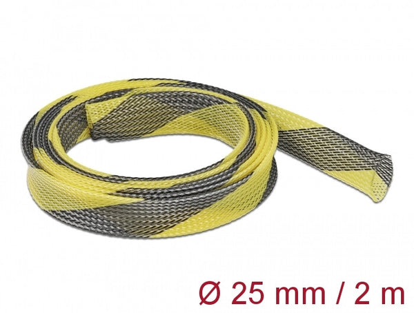 DeLOCK 20747 kabelbakke Sort, Gul