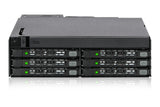Icy Dock MB606SPO-B drive bay panel Sort