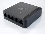 LevelOne GEU-0522 netværksswitch Gigabit Ethernet (10/100/1000) Sort