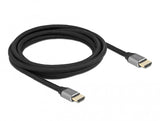 DeLOCK 83997 HDMI-kabel 3 m HDMI Type A (Standard) Grå