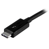 StarTech.com TBLT3MM1M Thunderbolt kabel 1 m 20 Gbit/sek. Sort