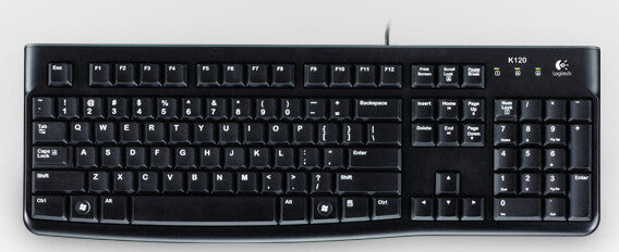 Logitech Keyboard K120 for Business tastatur Kontor USB QWERTZ Schweizisk Sort