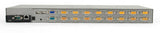LevelOne KVM-1631 KVM Switch Stativ-montering Sort