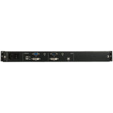 StarTech.com RKCOND17HD rack-konsol 43,9 cm (17.3") 1920 x 1080 pixel Stål Sort 1U