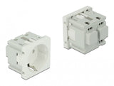 DeLOCK 81320 stikkontakt CEE 7/3 Hvid