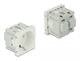 DeLOCK 81320 stikkontakt CEE 7/3 Hvid