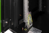 Digitus DN-19 07U-6/6-SW stativ 7U Vægmonteret stativ Sort