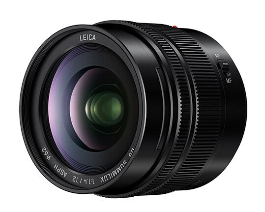 Panasonic H-X012E kameraobjektiv SLR Ultra bredlinse Sort