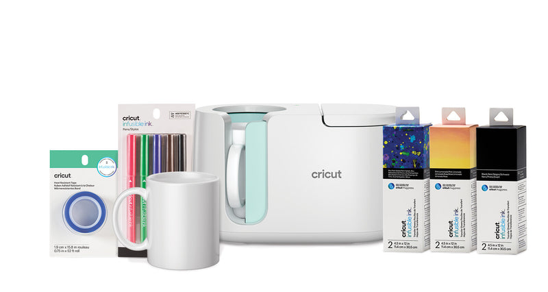 Cricut Mug Press Starter Package Hvid