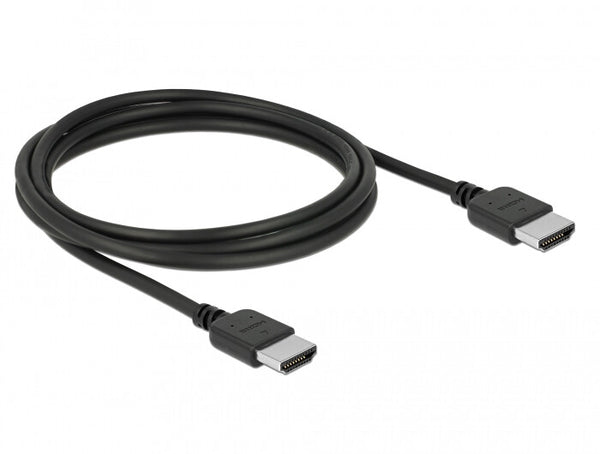 DeLOCK 85216 HDMI-kabel 1,5 m HDMI Type A (Standard) Sort