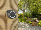 Gardena RollUp L Vægmonteret rulle Automatisk Sort, Blå, Grå