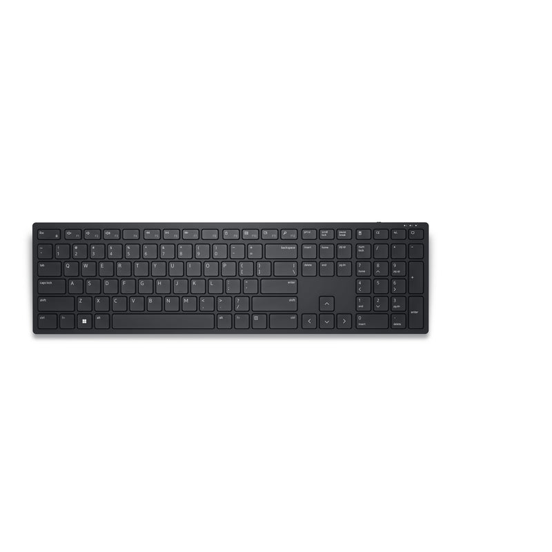 DELL KB500 tastatur Kontor RF trådløst QWERTZ Tysk Sort
