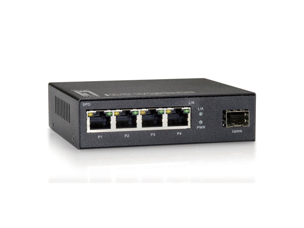 LevelOne GEU-0521 netværksswitch Ikke administreret Gigabit Ethernet (10/100/1000) Grå